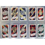 Cigarette cards, album of sets all manufacturers with letters A-C inc. Amalgamated Tobacco Co (