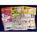 Trade cards, Package issues, Weetabix, selection of 25 package issues inc. adverts, Children of