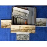 Postcards, Piers, a collection of approx 200 cards , Morecambe Central and Morecambe West piers,