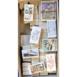 Cigarette cards, a large collection of wrapped cards, all appear to be complete but unchecked,