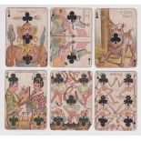 Tobacco issue, USA, Kinney, set of 52 playing cards (fair/gd)