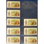 Cigarette cards, Smith's, Battlefields of Great Britain, a collection of 372 cards, ALL with