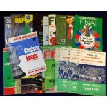 Football programmes, FA Cup Finals, selection of 20 programmes, 1954, 1961, 1962, 1964, 1968 -
