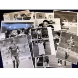 Football press photographs, a collection of approx 100 Italian Football photographs, mostly 8" x 10"