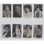 Cigarette cards, Germany, Confreia, Film & Stage Artistes, 1st Series inc. Charlie Chaplin,