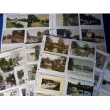 Postcards, Canals, a collection of approx 100 Canal and Waterway cards in album leaves, inc.