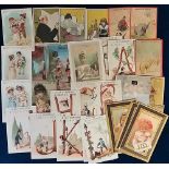 Trade cards, France, a collection of 40+ non-insert advertising cards, various manufacturers, inc.