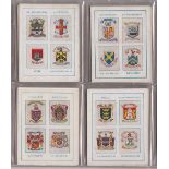 Trade cards, Thomson, Football Towns & Their Crests (set, 32 cards) (1 with ink name to back, rest