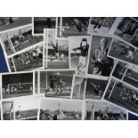 Football postcards, a collection of 20 modern photographic postcards taken form original negatives