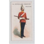 Cigarette card, J Gabriel, Types of British & Colonial Troops, type card '6th Inniskilling