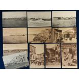 Postcards, Cyprus, a selection of 11 printed cards, mostly sepia images inc. Limassol, Larnaca,