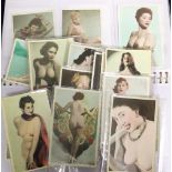Postcards/Photographs, Glamour, a collection of approx 170, 1950's, postcard size & slightly smaller