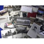 Postcards, Military, a collection of approx 120 cards, mainly WW1 inc. War Damage (many), also