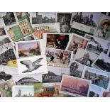 Postcards, Advertising, a collection of approx 40+ UK product advertising cards including Fitzall