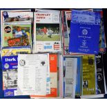 Football Programmes, collection of approx 300 friendly match programmes, mostly 1960s onwards,