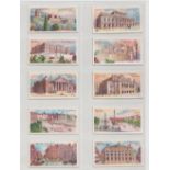 Cigarette cards, Wills (Australia), Interesting Buildings (set, 50 cards) (gd/vg)