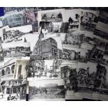 Postcards, Greece, Salonica, a collection of 47 postcards sent to the UK by soldier to his