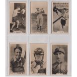 Cigarette cards, Lambert & Butler, Who's Who in Sport (1926), including Bobby Jones etc (gen gd)