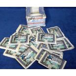 Trade stickers, Football, Orbis, Counter Display box containing 100 packets of stickers, all