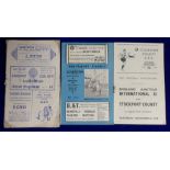 Football programmes, Stockport County v Gateshead, 29 September, 1934, Division 3 (North), (heavy,