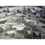Postcards, Lancashire, topographical selection of 70+ cards inc. 54 RP's inc. street parade Preston,