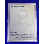 Tobacco advertising, Ogden's, embossed card shop display advert for Guinea Gold Cigarettes with