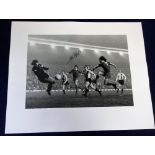 Football autograph, Kevin Keegan, Liverpool, a silver gelatin photo taken from the original negative