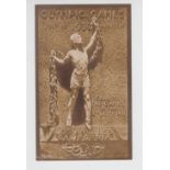 Postcard, Olympics, scarce photographic style advert card for the 1932 Olympic Games published in