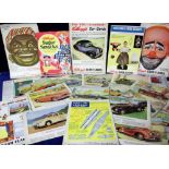 Trade Cards, package issues, Kellogg's, mixed selection of part sets, many cut to size from
