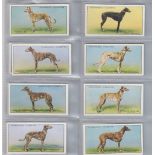 Cigarette cards, Churchman's, Racing Greyhounds (set, 50 cards) (vg)