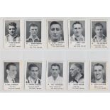 Trade cards, Daily Herald, Footballers (set, 32 cards), sold with special c/m album (gd)