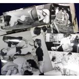 Glamour / Erotica, a collection of approx 100, original, vintage b/w photos, all with lesbian