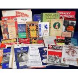 Sports Selection, approx 200 items 1930s onwards , football, cricket, boxing, speedway, rugby etc.