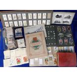Cigarette Cards and Other Collectables, a quantity of cigarette cards in vintage albums and loose,