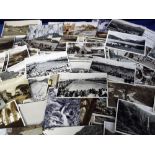 Postcards, Wales, a collection of 200+ cards, RPs and printed, inc. street scenes, churches,