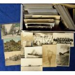 Postcards, a mixed collection of approx 240 cards inc. UK & Foreign and subjects inc. comic