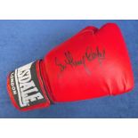 Boxing Autograph, Henry Cooper, a Lonsdale boxing glove signed in black marker 'Sir Henry Cooper' (