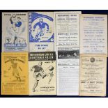 Football Programmes, Collection of 1949-50 Division 3 programmes. Barrow v Gateshead, Carlisle Utd v