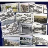 Postcards, a mixed UK topographical collection of approx 100 cards from Derbyshire, Isle of Wight,