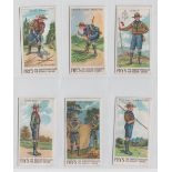 Trade cards, Fry's, Scout Series, scarce brown back format (26/50) (1 poor, rest gen gd) (26)