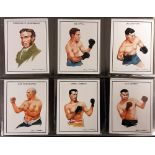 Trade cards, Boxing, an album containing a selection of modern sets inc. Ritchie & Co, Movers,