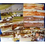 Motor Racing photographs, a collection of 100+ privately taken colour photos from various motor