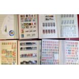 Stamps, a large collection of Worldwide stamps contained in 12 stock books inc. China mint and