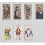 Cigarette cards, Franklyn Davey & Co, 7 type cards, Historic Events, Modern Dance Steps 'A'