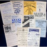 Football Programmes, Collection of 1948-9 Division 3 North programmes. Barrow v Southport,