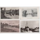 Postcards, Canals, a collection of approx 100 cards of UK Canals and Waterways of Scotland,