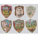 Trade Cards, Baines Shields, Football, Rugby etc, a superb collection of 64 shields, all in vg/ex,
