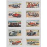 Cigarette cards, Ogden's, 2 sets, Motor Races 1931 (50 cards, mostly gd/vg) & Famous Dirt-Track