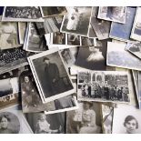 Postcards, Social History selection of 100+ cards inc. Military, Family Portraits, Children,