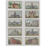 Cigarette cards, USA, Allen & Ginter, General Government & State Capitol Buildings of the United